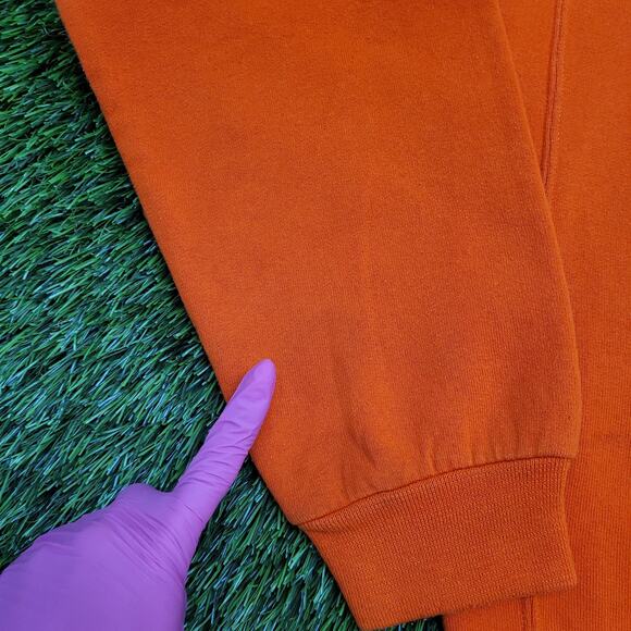 Vintage Y2K Auburn Tigers Sweatshirt Women XS/S 18x24 Orange - Picture 6 of 14